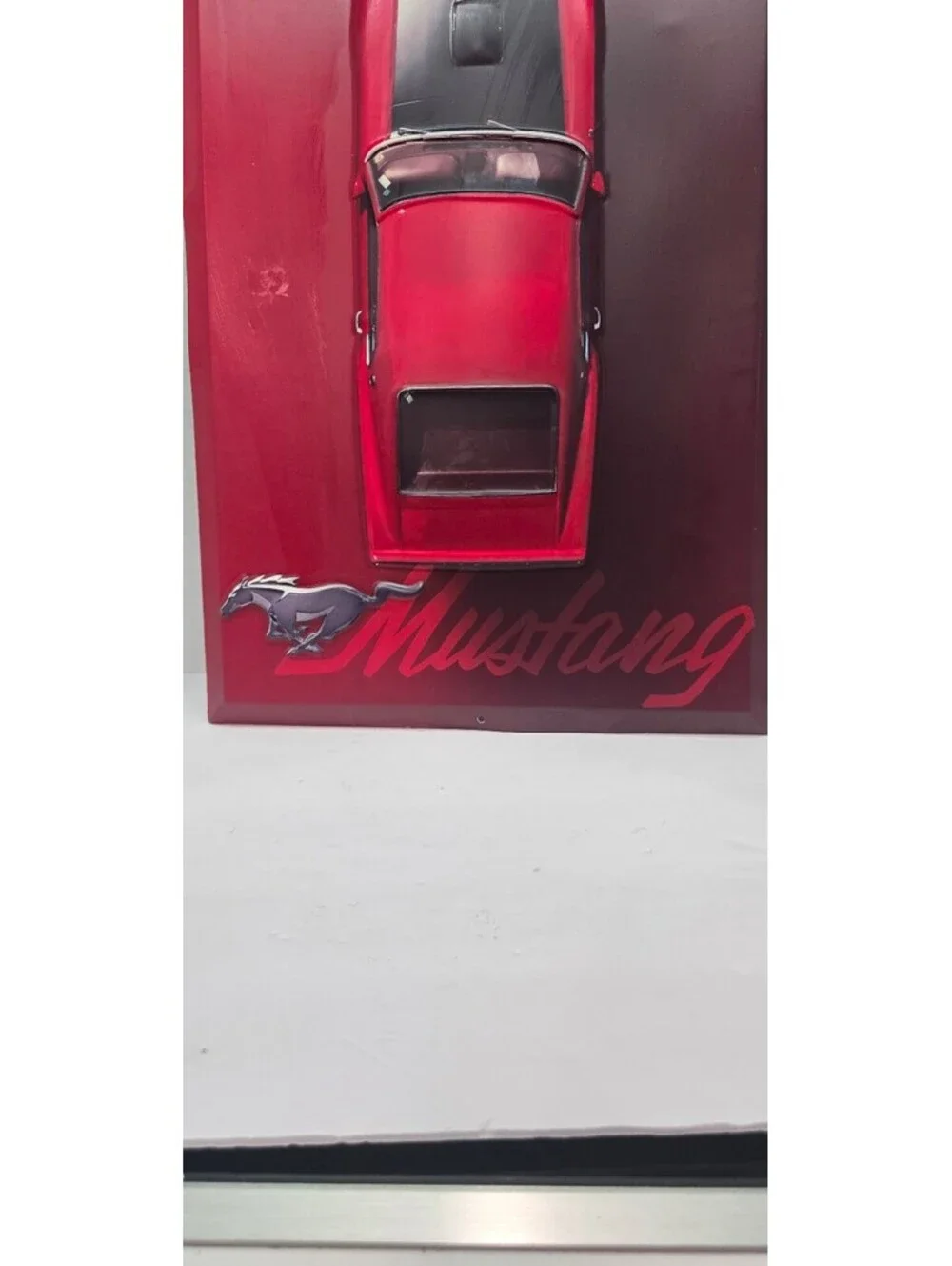 Ford Mustang Red Wall Decor Metal Plaque by Open Road Brands